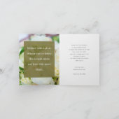 Liebe und danke zwei Foto Hochzeit (Innenseite)