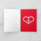 Liebe und dankeskarte (Innenseite)