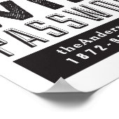 Liebe und das WiFi Password Guest Room Art Poster (Ecke)