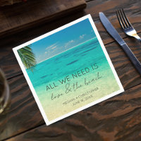 Liebe und die Hochzeit am Strand