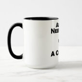 Liebe und ein Cockapoo Tasse (Links)