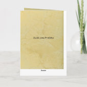 Liebe und ein guter Rechtsanwalt Dankeskarte (Rückseite)