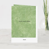 Liebe und ein guter Rechtsanwalt Dankeskarte (Rückseite)