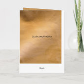 Liebe und ein guter Zahnarzt Karte (Rückseite)