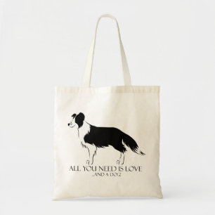 Liebe und ein Hund Tragetasche