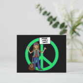 Liebe und Einheit des Friedens Postkarte (Stehend Vorderseite)