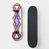 Liebe- und Einheitsrollen_ Skateboard (Vorderseite)