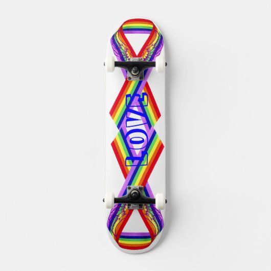Liebe- und Einheitsrollen_ Skateboard (Vorderseite)