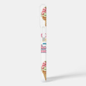 Liebe und Eis Case-Mate iPhone Hülle (Rückseite / Links)