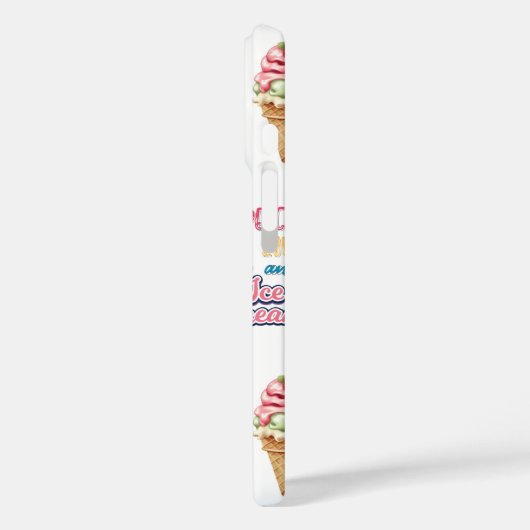 Liebe und Eis Case-Mate iPhone Hülle (Rückseite / Links)