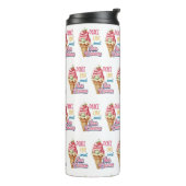 Liebe und Eis Thermosbecher (Nach links gedreht)