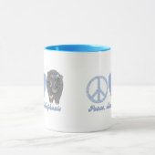 Liebe und Elefanten Tasse (Zentrum)