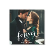 Liebe und Erinnerung 24 Zoll Square Leinwand