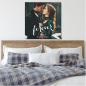 Liebe und Erinnerung 24 Zoll Square Leinwand (Insitu (Schlafzimmer))