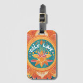 Liebe und Ermächtigung Gepäckanhänger (Vorderseite Vertikal)