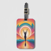 Liebe und Ermächtigung Gepäckanhänger (Vorderseite Vertikal)