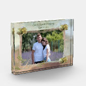 Liebe und erste Frühlingsblumen PCM1 Fotoblock (Links)