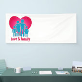 Liebe und Familie Banner (Messe)