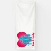 Liebe und Familie Banner (Vertikal)