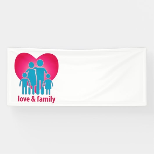 Liebe und Familie Banner (Horizontal)