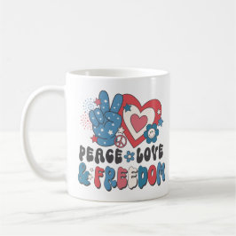 Liebe und Freiheit Kaffeetasse