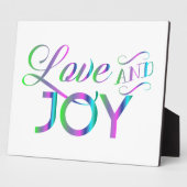 Liebe und Freude Fotoplatte (Seite)