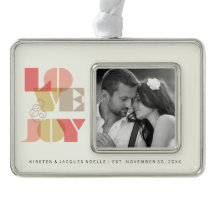 Liebe und Freude klar Geo Typografy Foto Hochzeit