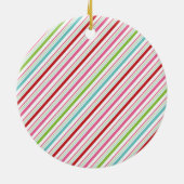 Liebe und Freude | Personalisiertes Foto Keramikornament (Hinten)