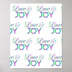 Liebe und Freude Poster