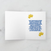 Liebe und Freude zum 5. Geburtstag Dankeskarte (Innenseite)