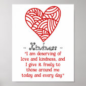 Liebe und Freundlichkeit Poster (Vorne)