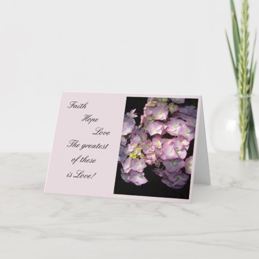 Liebe und Freundschaft Karte (Vorderseite)