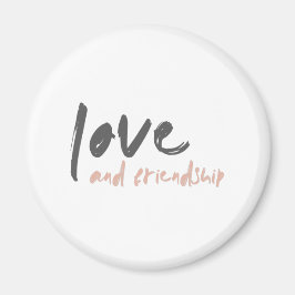 Liebe und Freundschaft | Modern Forever Friend Bes Magnet