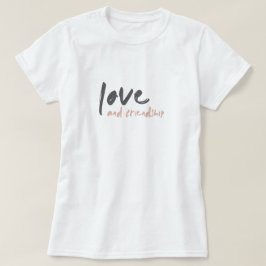 Liebe und Freundschaft | Modern Forever Friend Bes T-Shirt
