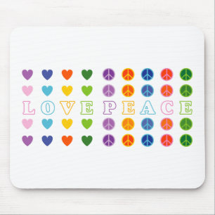 Liebe und Frieden (02) Mousepad
