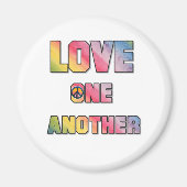 Liebe und Frieden Magnet (Vorne)