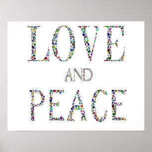 Liebe und Frieden Poster