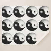 Liebe und Frieden Sherpadecke (Vorderseite (Horizontal))