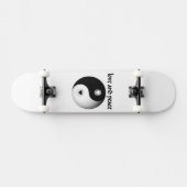Liebe und Frieden Skateboard (Horizontal)