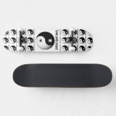 Liebe und Frieden Skateboard (Horizontal)