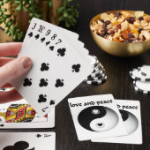 Liebe und Frieden Spielkarten (In Situ)