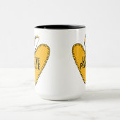 Liebe und Frieden stimulieren ・ Gelb ・ Tasse (Zentrum)