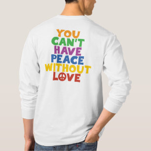 Liebe und Frieden T-Shirt
