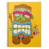 Liebe und Frieden, Tiki Hippie, Funny Notizblock (Vorderseite)