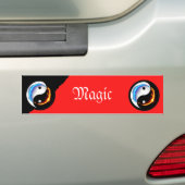 Liebe und Frieden Yin-Yang Autoaufkleber (Auf Auto)
