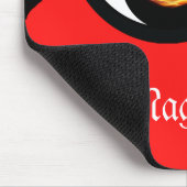 Liebe und Frieden Yin-Yang Mousepad (Ecke)
