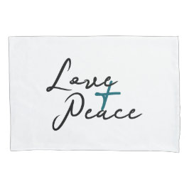 Liebe und Friedensstift Kissenbezug