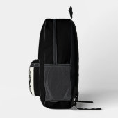 Liebe und friedliche Ruhe Bedruckter Rucksack (Rechts)