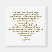 Liebe und Geist Magnet (Vorne)