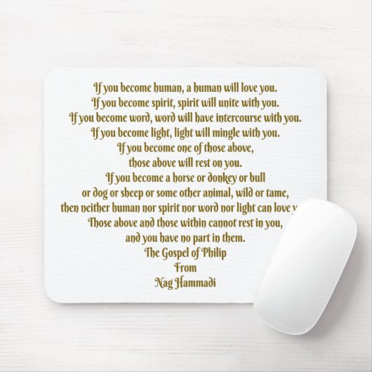 Liebe und Geist Mousepad (Mit Mouse)